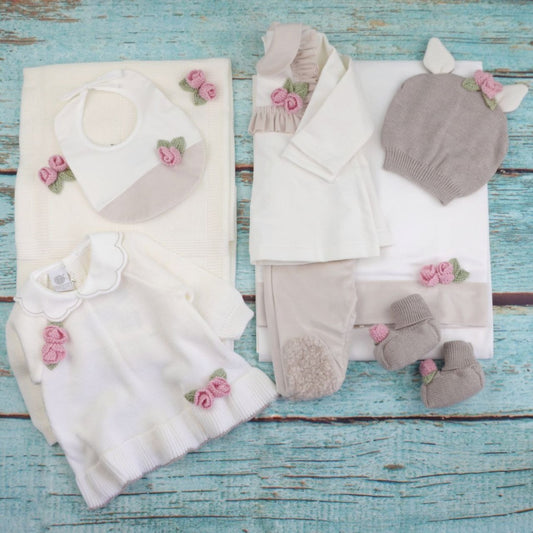 Set Corredino invernale tema Orsetto per neonato – Swanbaby Boutique