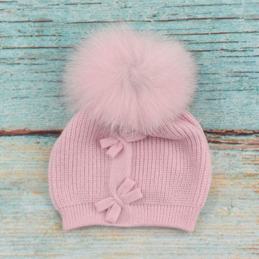 Classic Baby Girl - Cappellino con ponpom