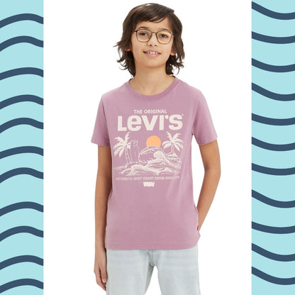 Vintage Surf e Sport - Coastline View T-Shirt (2-8 ANNI)