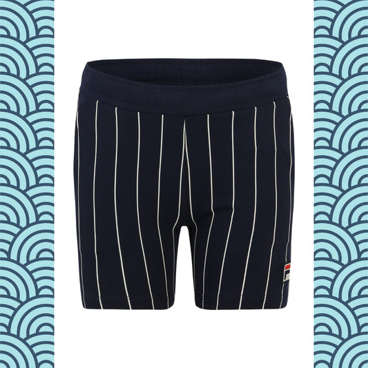 LECZNA - Pantaloncino Pinstriped