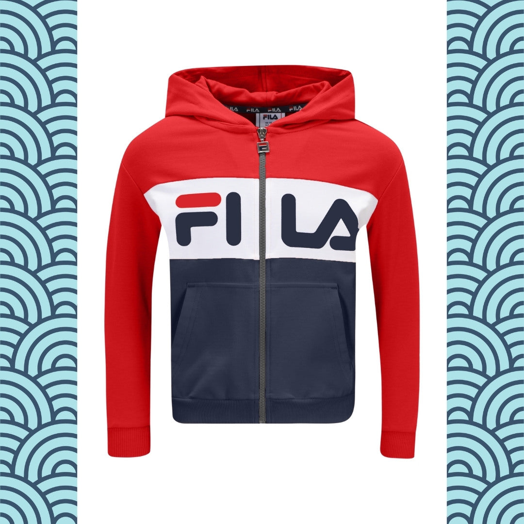 BAAR-EBENHAUSEN - Felpa logo classico c/cappuccio e zip