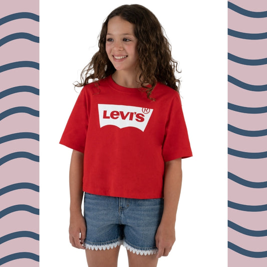 Basic - Batwing T-Shirt Crop (2-8 ANNI)