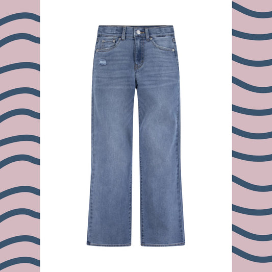 Wide Leg Jeans (2-8 ANNI)