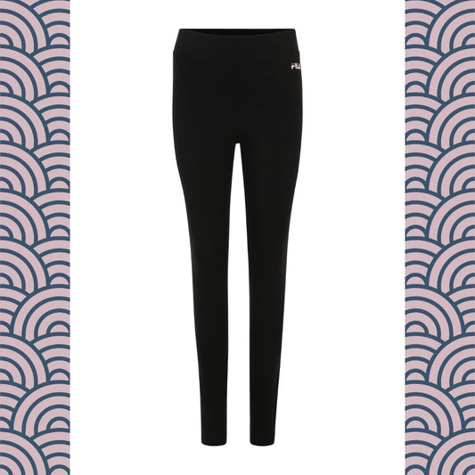 SVELVIK - Leggings Logo Classico (Black)