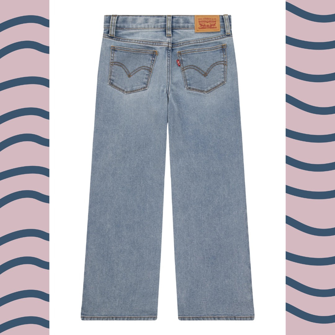 Wide Leg Jeans (2-8 ANNI)