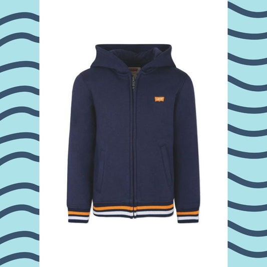 Varsity Felpa c/zip (2-8 ANNI)