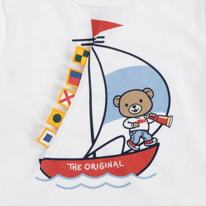 Sailing - Set T-shirt 3D grafica+Short Jeans