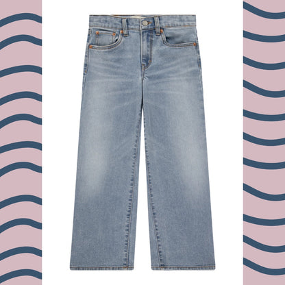 Wide Leg Jeans (2-8 ANNI)