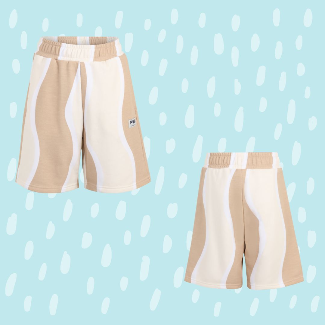 TEUPITZ AOP - relaxed shorts