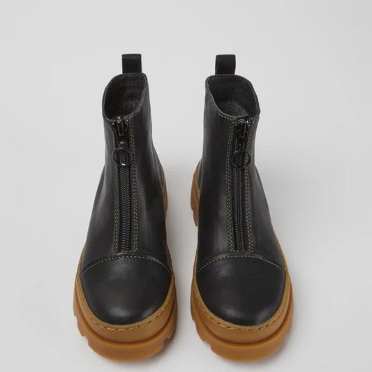 Stivaletto nero con cerniera -Brutus kids